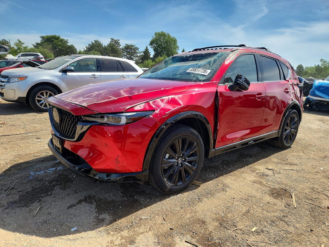 2025 Mazda CX-5 Premium, VIN JM3KFBDY7S0579274 — Rollover