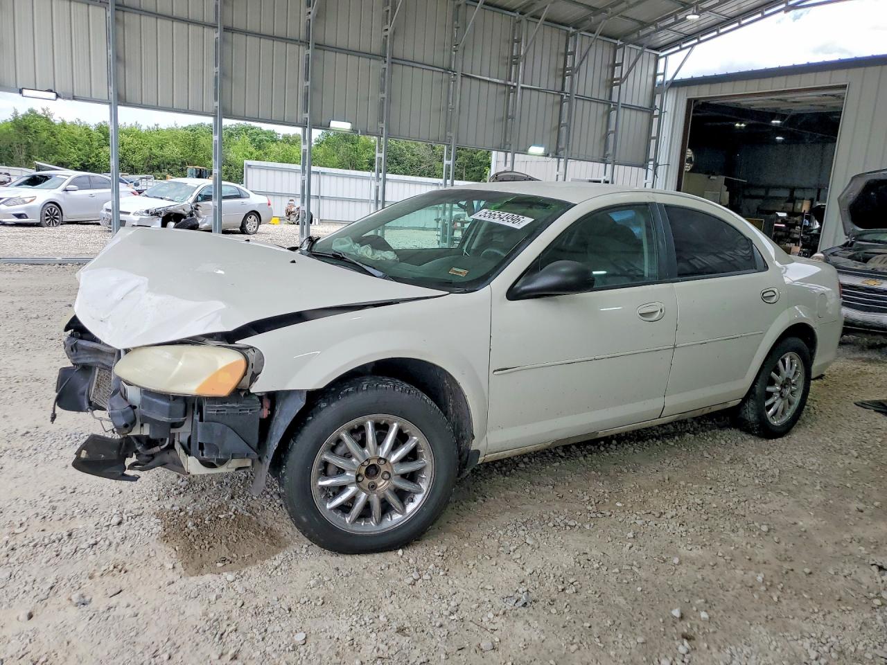 2005 Dodge Stratus SXT, VIN 1B3EL46X85N663790 — Front end