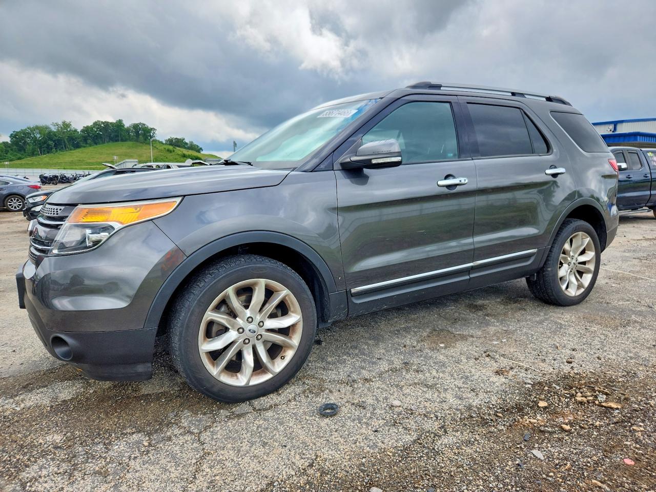2015 Ford Explorer Limited, VIN 1FM5K8F85FGC35565 — Hail