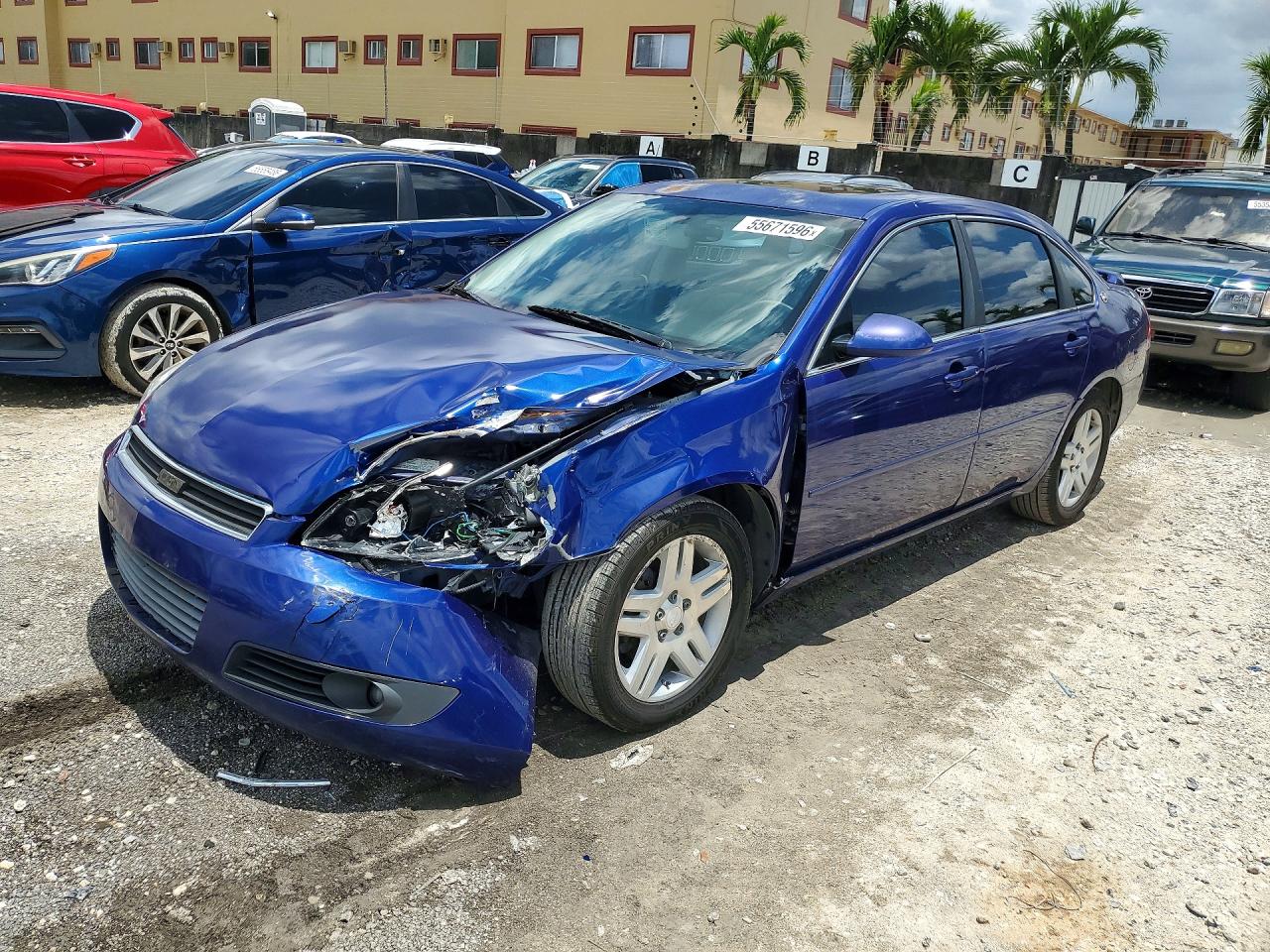 2006 Chevrolet Impala LTZ, VIN 2G1WU581169140249 — Front end
