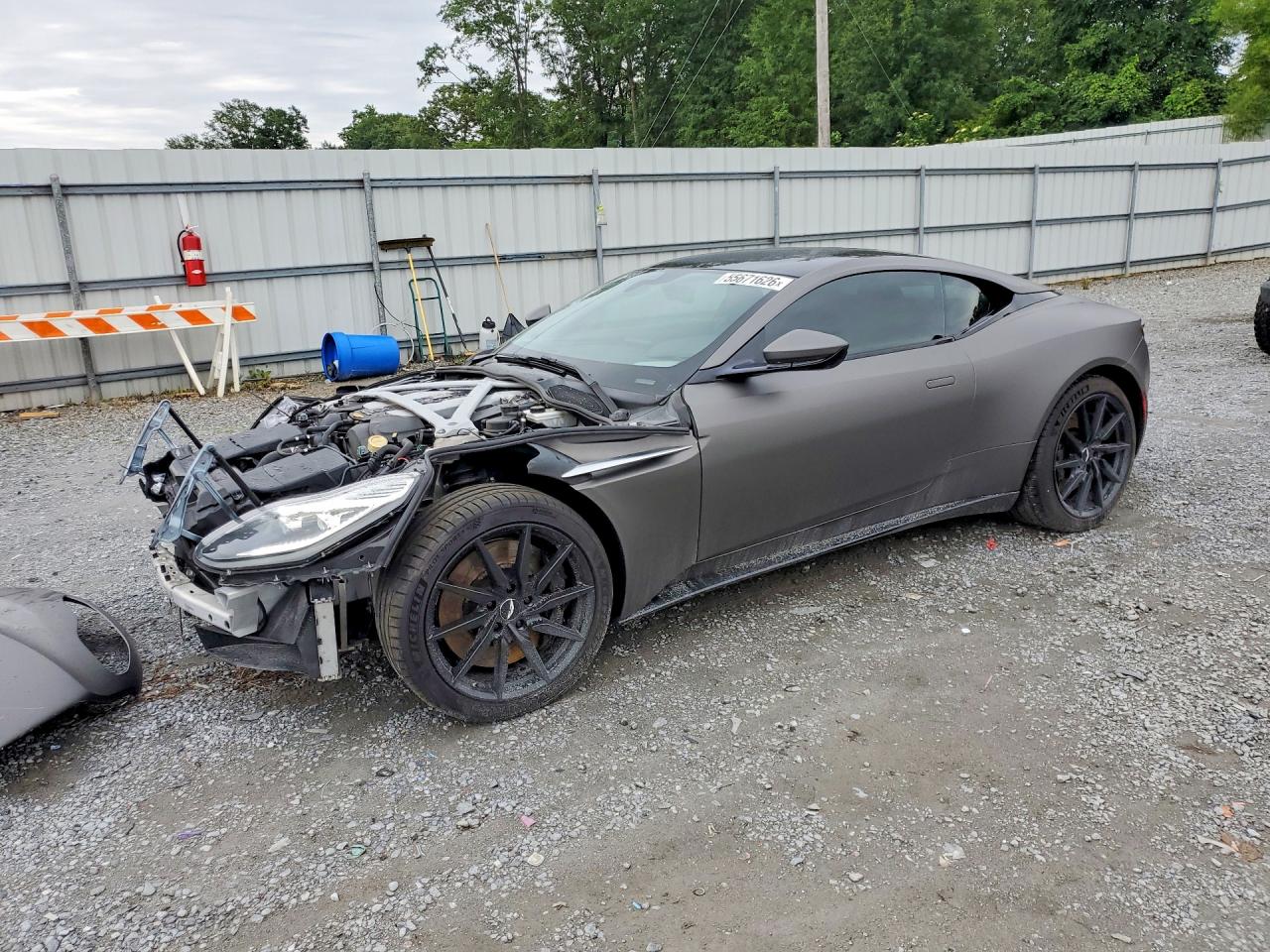 2017 Aston Martin DB11, VIN SCFRMFAV3HGL00788 — Front end
