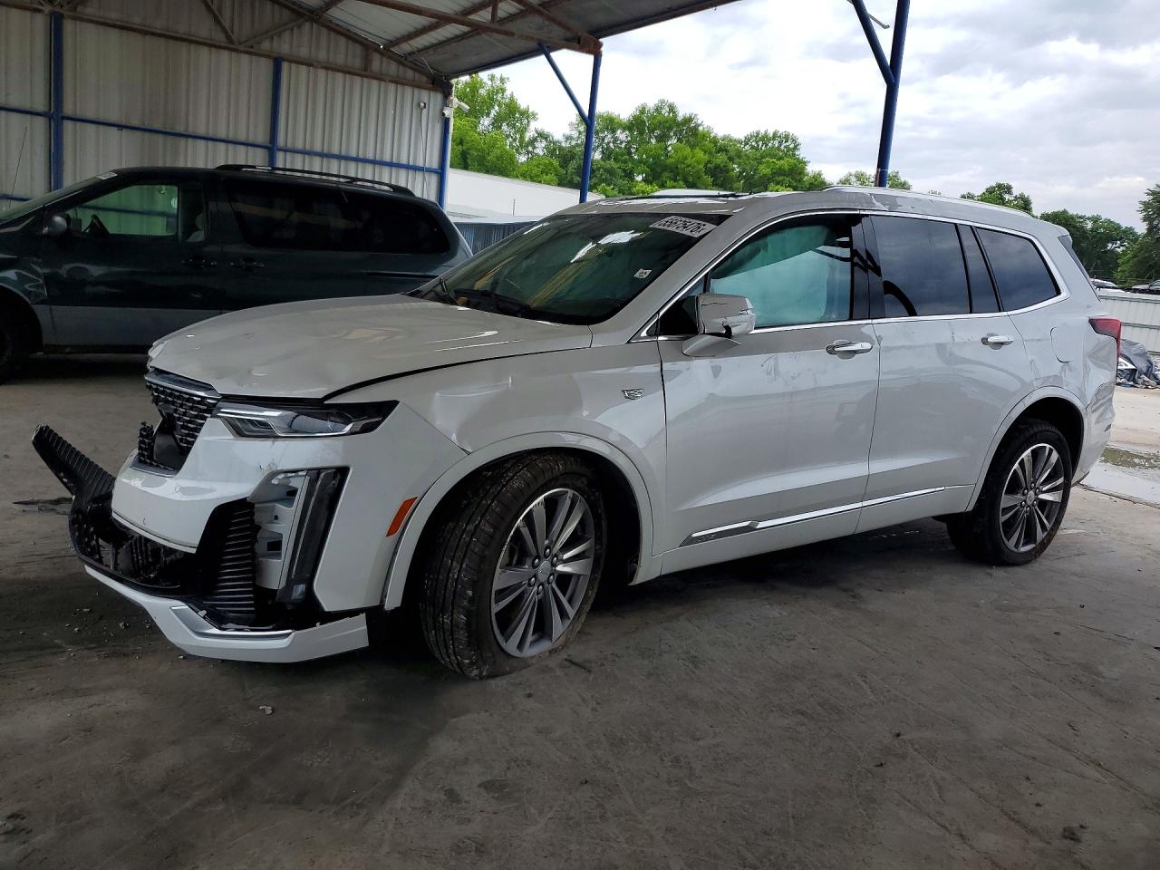2020 Cadillac XT6 FWD Premium Luxury, VIN 1GYKPCRS6LZ237841 — Rollover