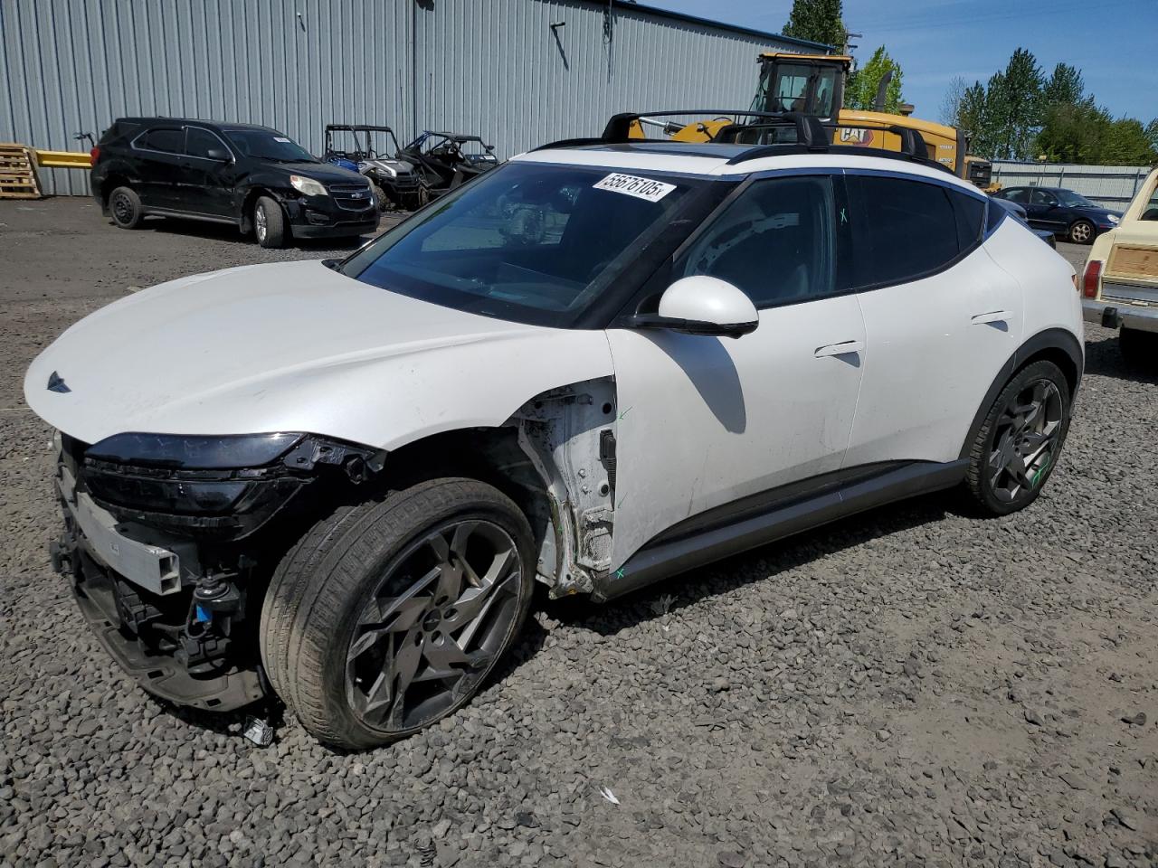2023 Genesis GV60 Performance, VIN KMUKEDTB5PU002406 — Undercarriage
