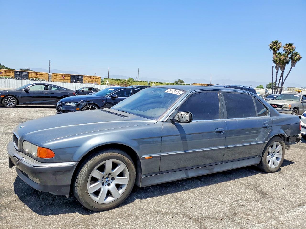 2000 BMW 7 Series 740iL, VIN WBAGH8349YDP13176 — Механическое