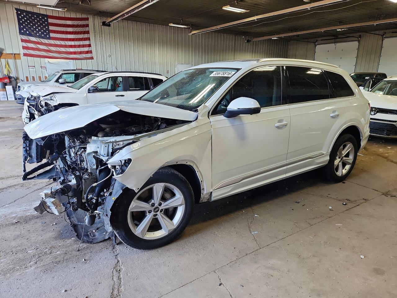 2022 Audi Q7 Premium Plus, VIN WA1LJBF75ND022841 — Vandalism