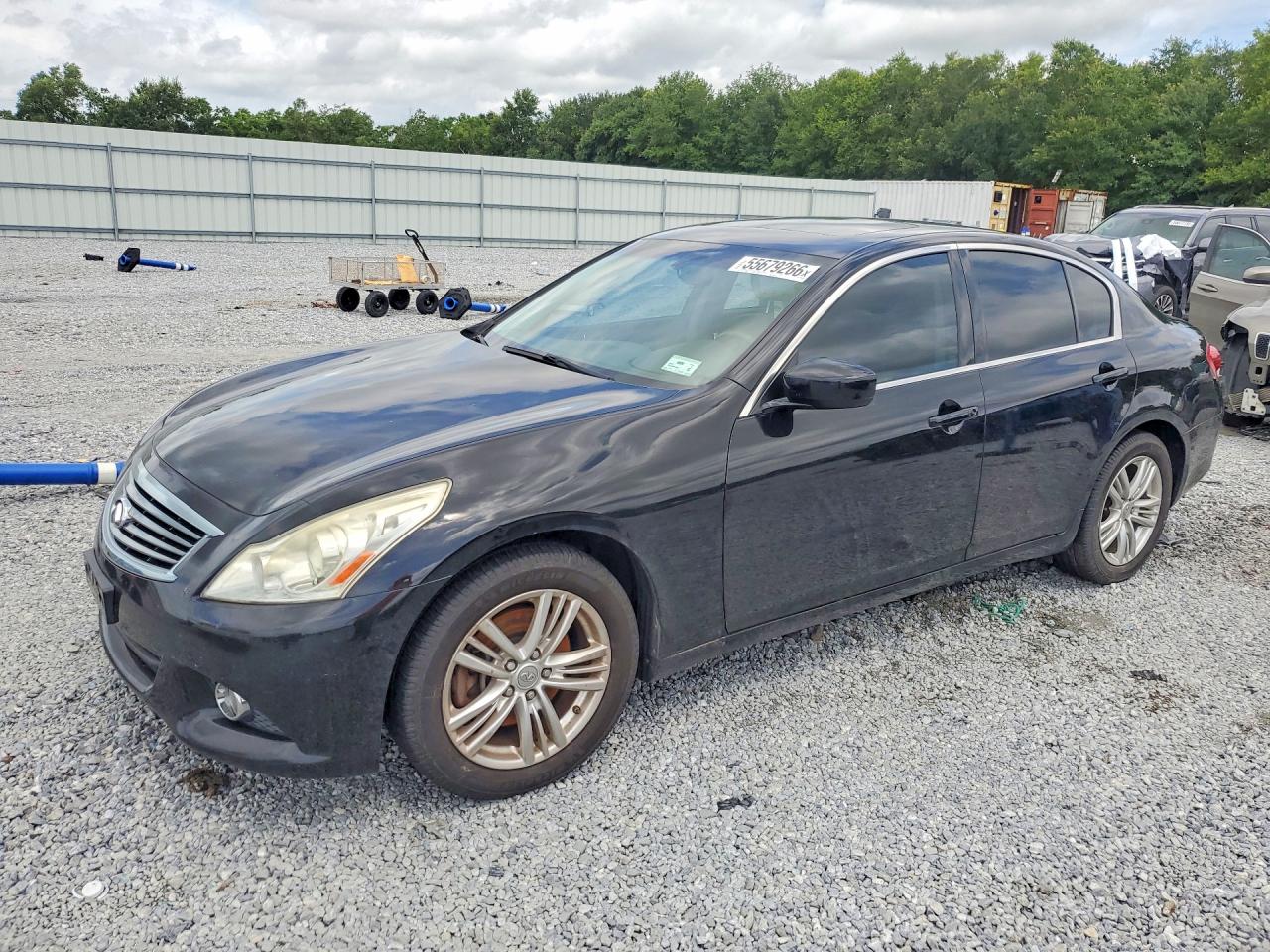 2013 Infiniti G37 x, VIN JN1CV6AR4DM768984 — Water / flood