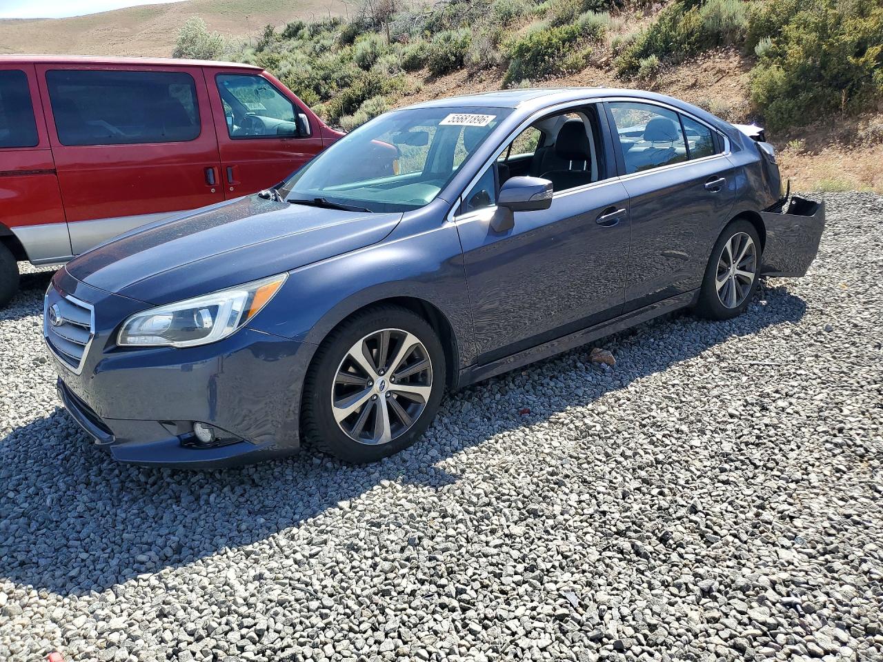 2017 Subaru Legacy Limited, VIN 4S3BNAN6XH3028184 — Rear end