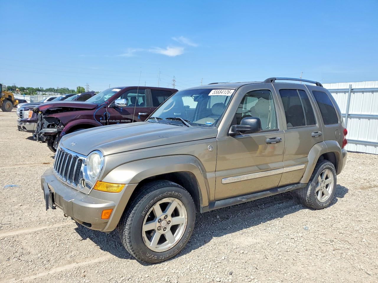 2006 Jeep Liberty Limited, VIN 1J4GL58K76W191229 — Hail