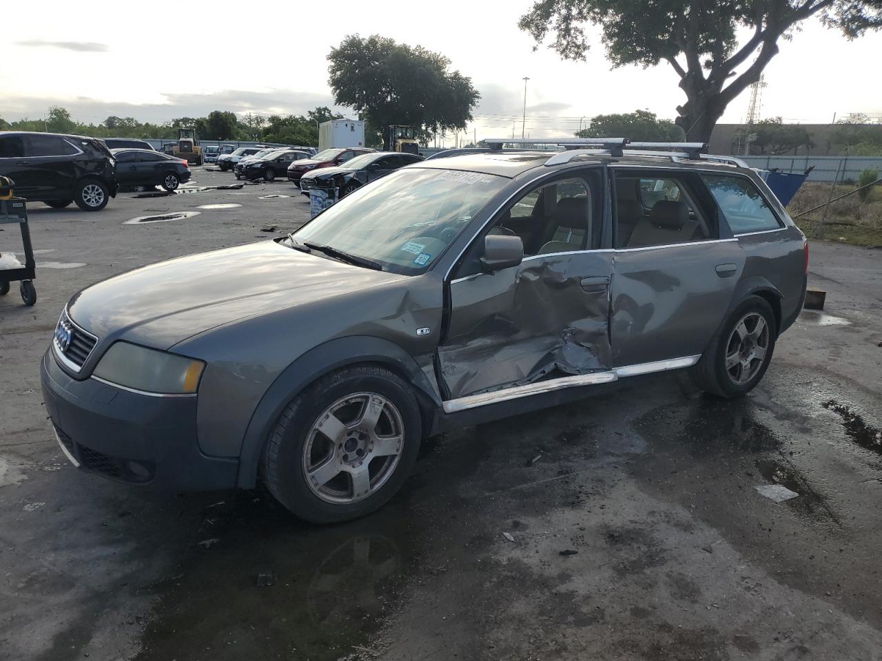 2002 Audi allroad A6 V8, VIN WA1YD64B62N083472 — Бок