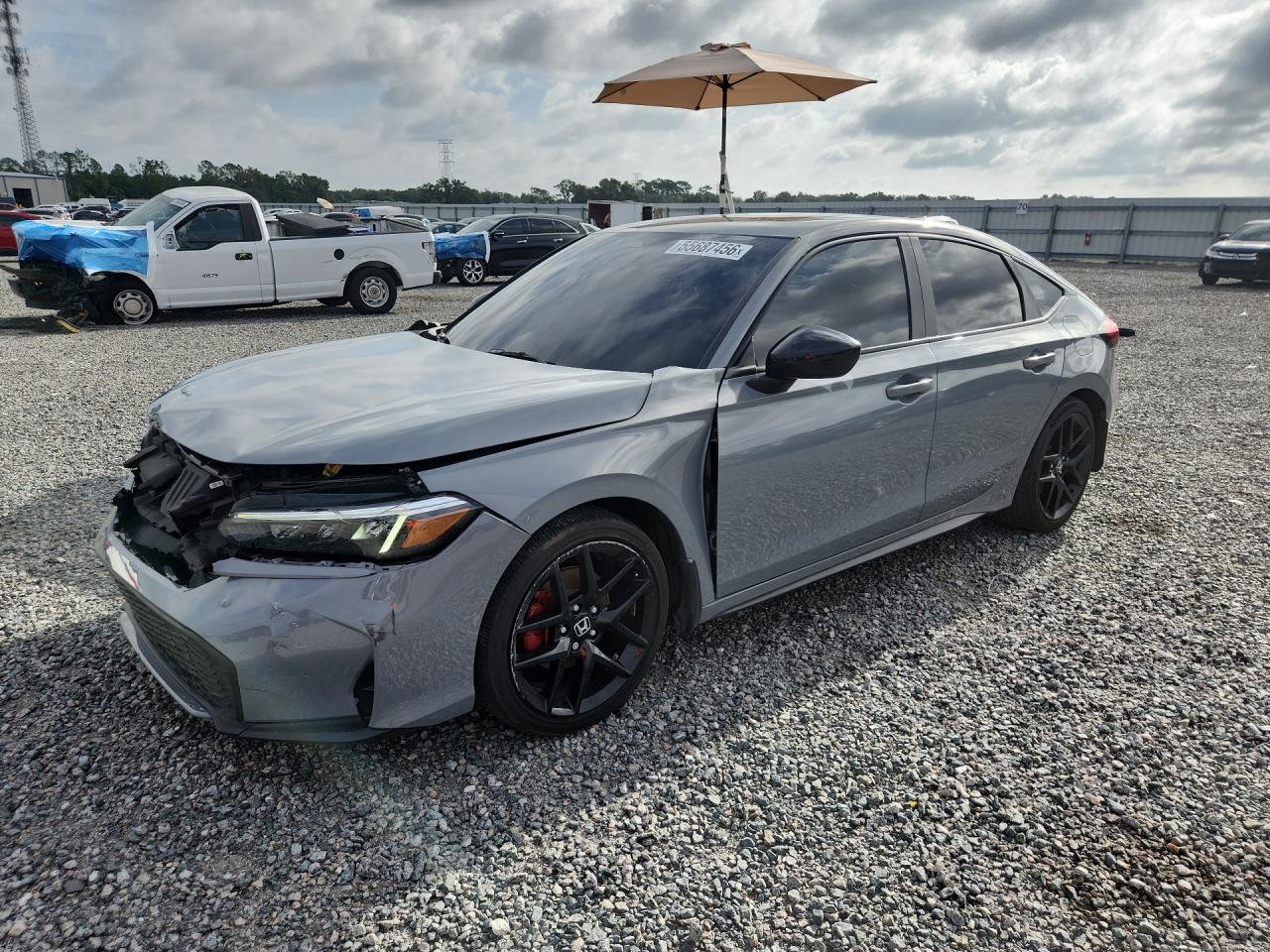 2025 Honda Civic Sport, VIN 19XFL4H82SE012440 — Front end