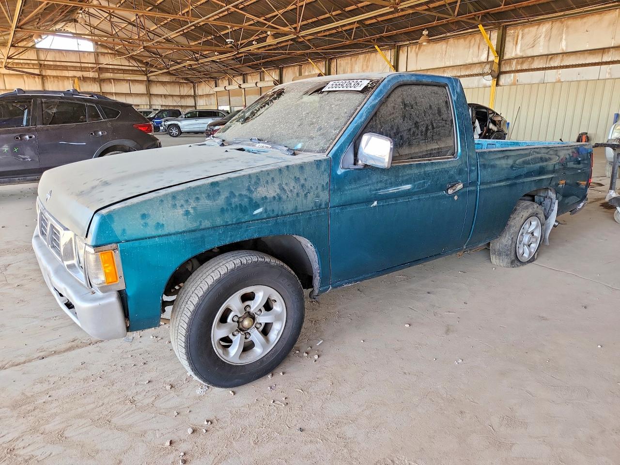 1996 Nissan Frontier XE, VIN 1N6SD11S8TC303272 — Rear end