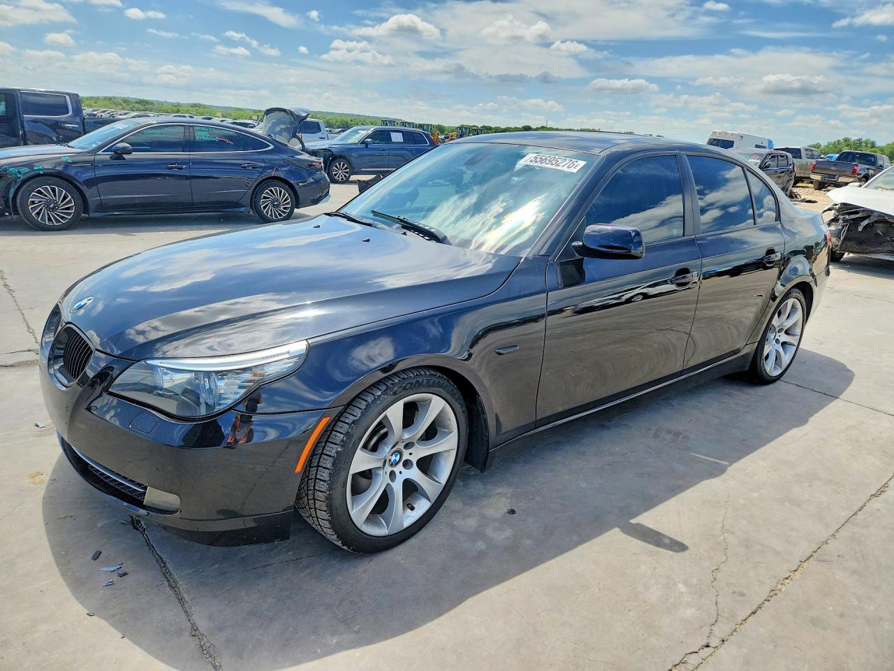 2008 BMW 5 Series 535i, VIN WBANW13568CZ77166 — Side