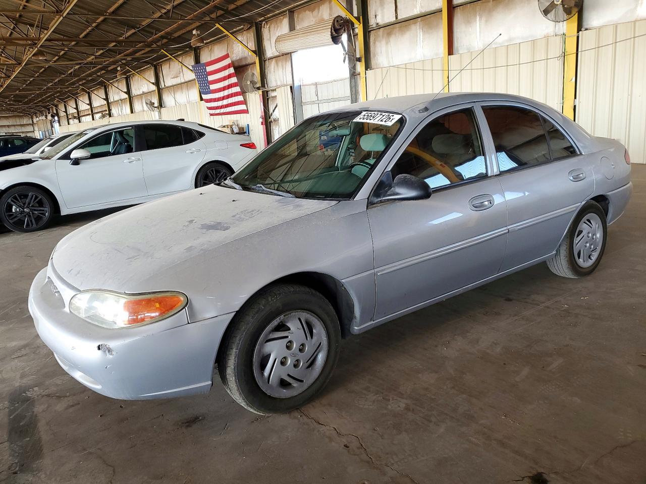 2002 Ford Escort Fleet Standard, VIN 3FAFP13P12R158750 — Normal wear