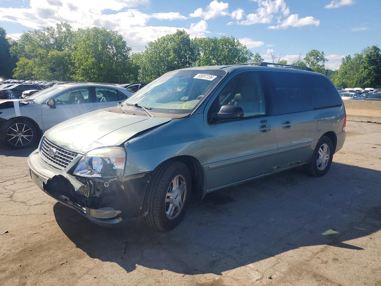 2007 Ford Freestar SEL, VIN 2FMZA52277BA08228 — Front end