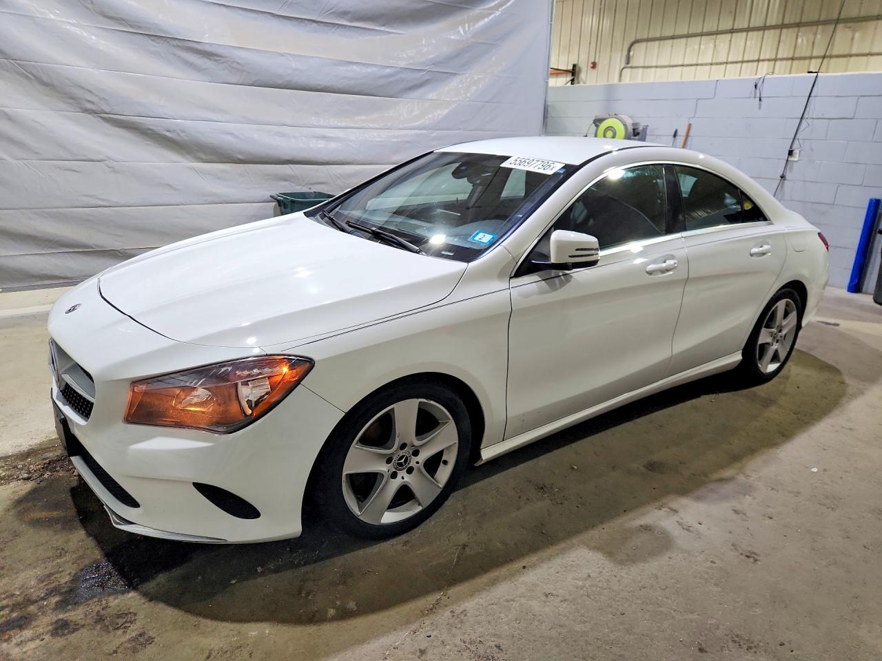 2019 Mercedes-Benz CLA 250, VIN WDDSJ4GB7KN738619 — Undercarriage