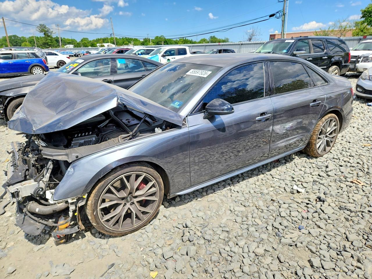 2020 Audi S4 Prestige, VIN WAUC4AF44LA029787 — Перед