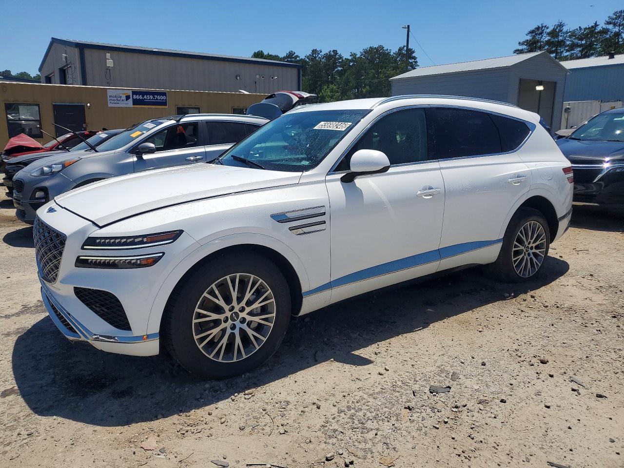 2025 Genesis GV80 Standard, VIN KMUHFESB0SU248447 — Front end