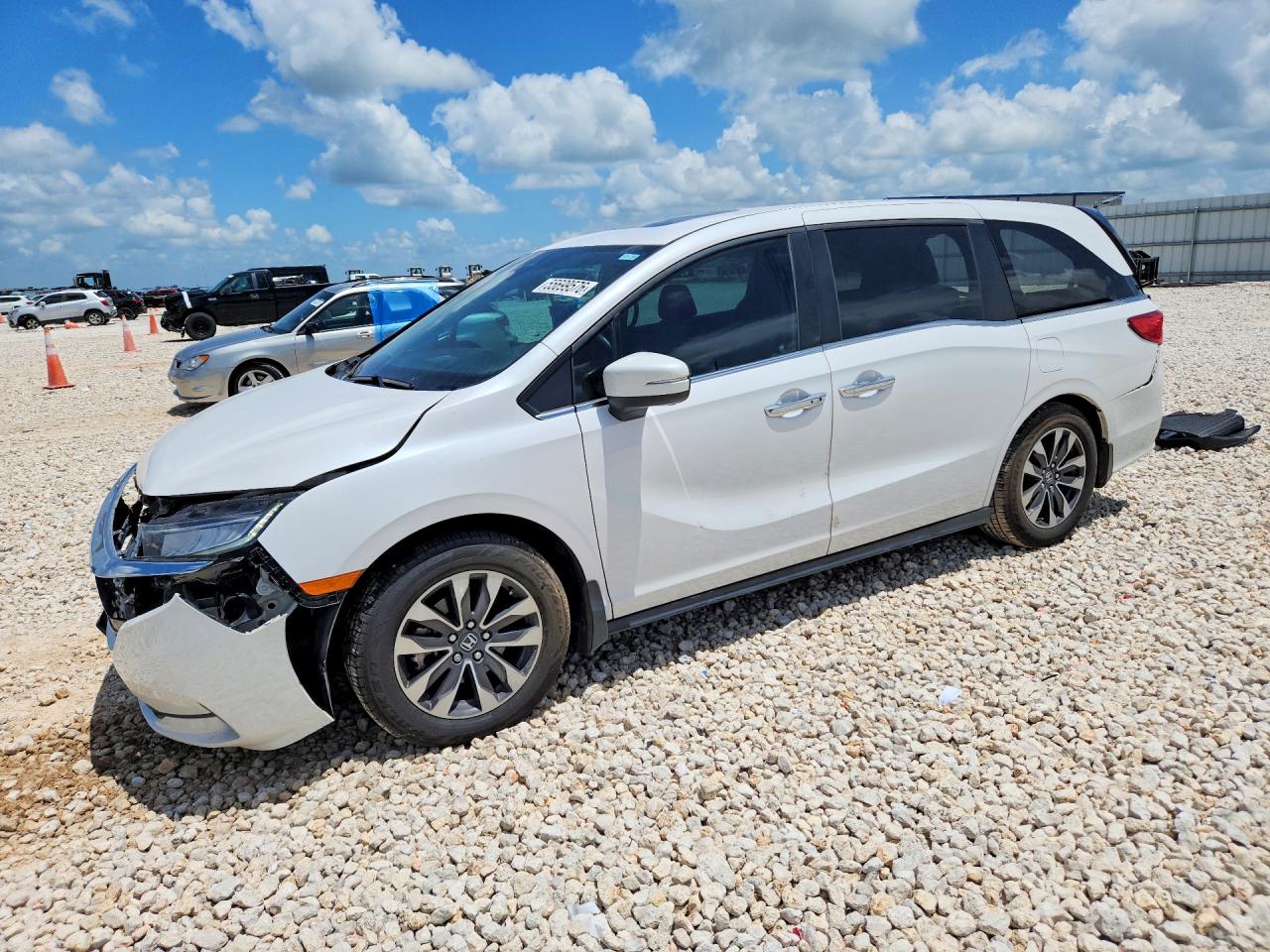 2024 Honda Odyssey EX-L, VIN 5FNRL6H65RB018969 — Rear end
