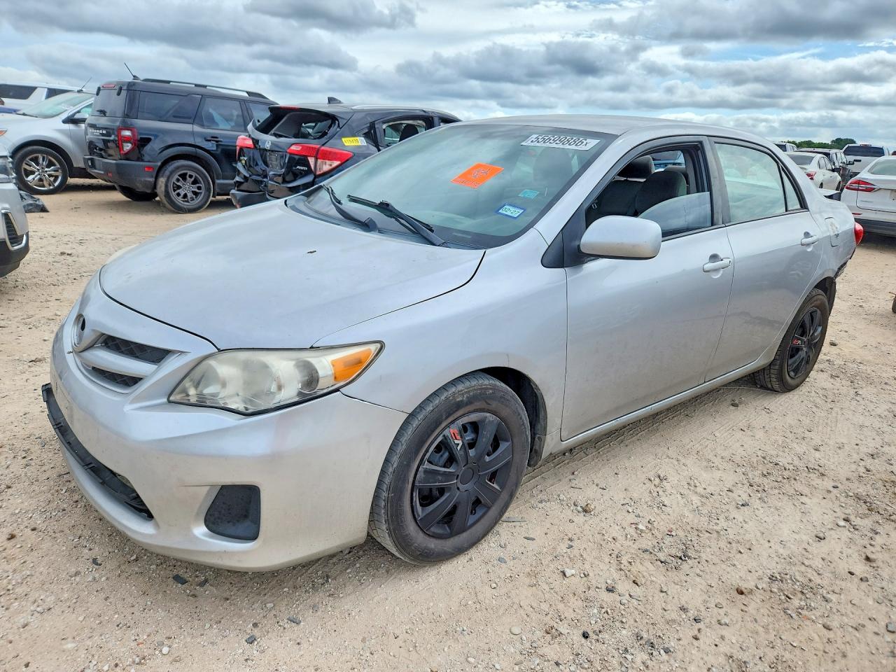 2011 Toyota Corolla LE, VIN 2T1BU4EE0BC545679 — Rear end