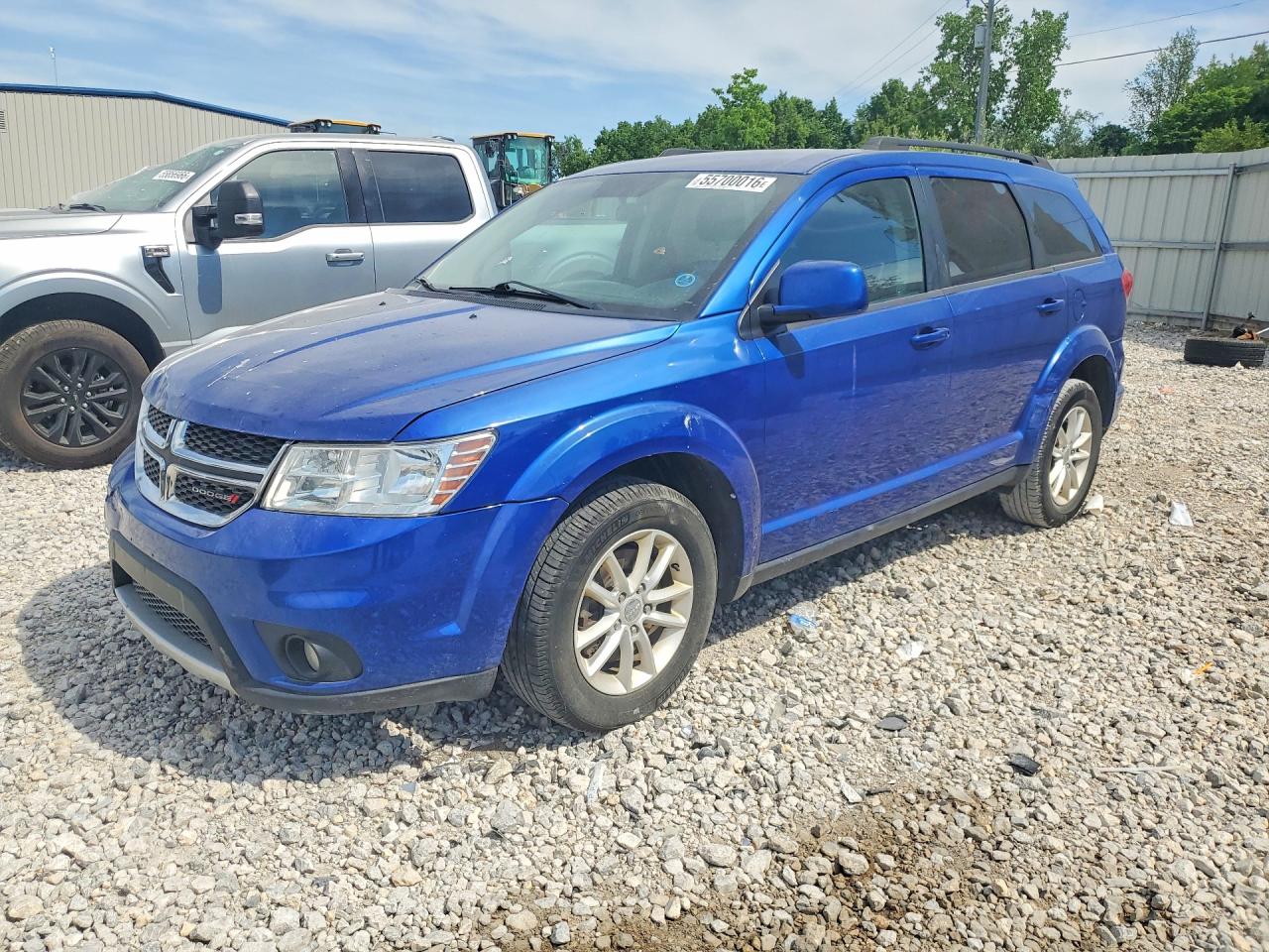 2015 Dodge Journey SXT, VIN 3C4PDDBG9FT633211 — Перед