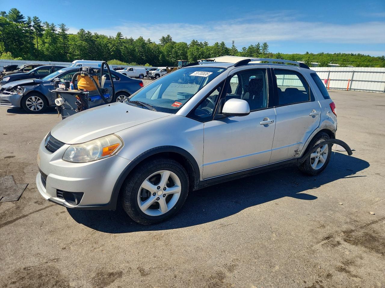 2007 Suzuki SX4 Sport Pkg, VIN JS2YB417175101566 — Зад