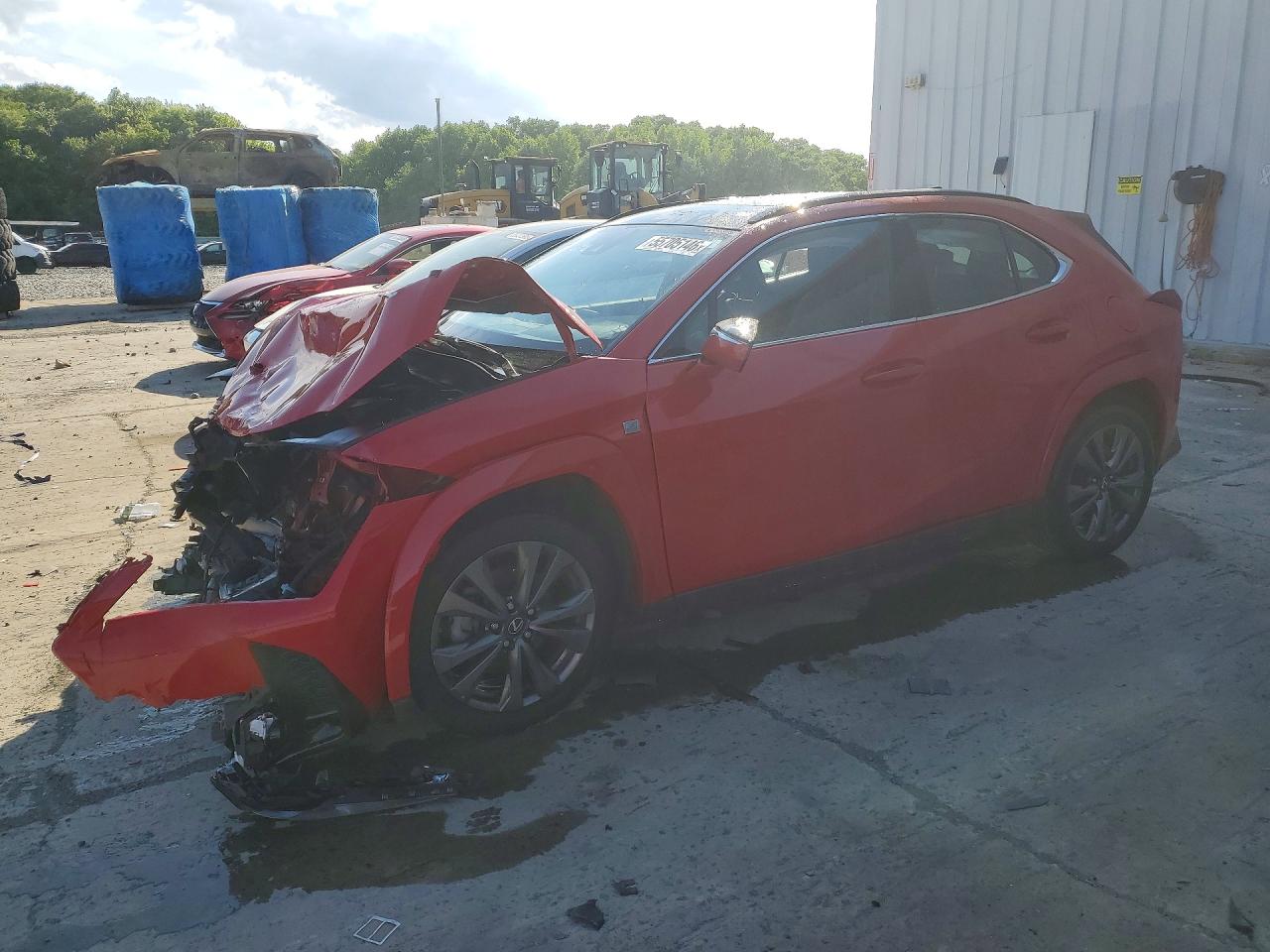2024 Lexus UX 250h F Sport, VIN JTHB9JBH7R2071669 — Front end