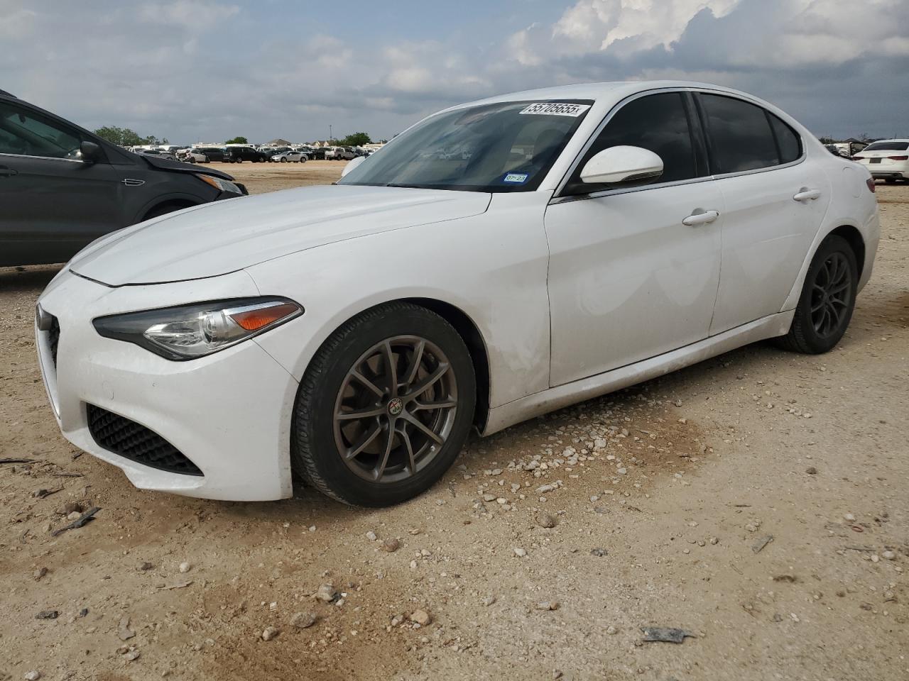 2019 Alfa Romeo Giulia, VIN ZARFAMAN9K7607068 — Hail