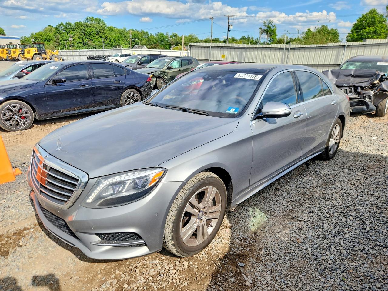 2014 Mercedes-Benz S 550, VIN WDDUG8FB3EA044697 — Rear end
