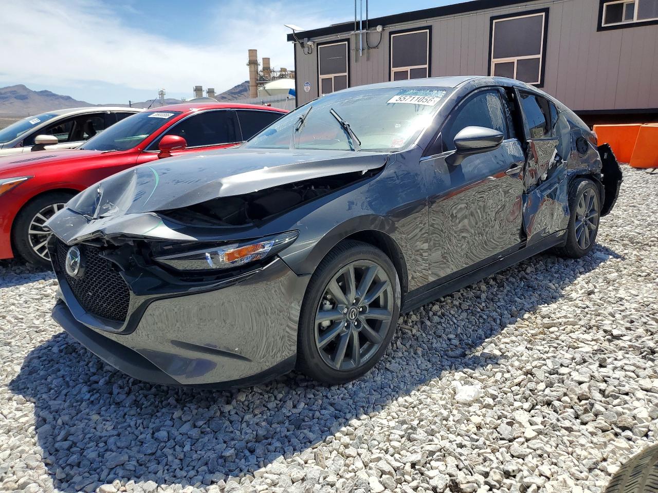 2022 Mazda 3 Preferred, VIN JM1BPALL3N1510781 — Rear end