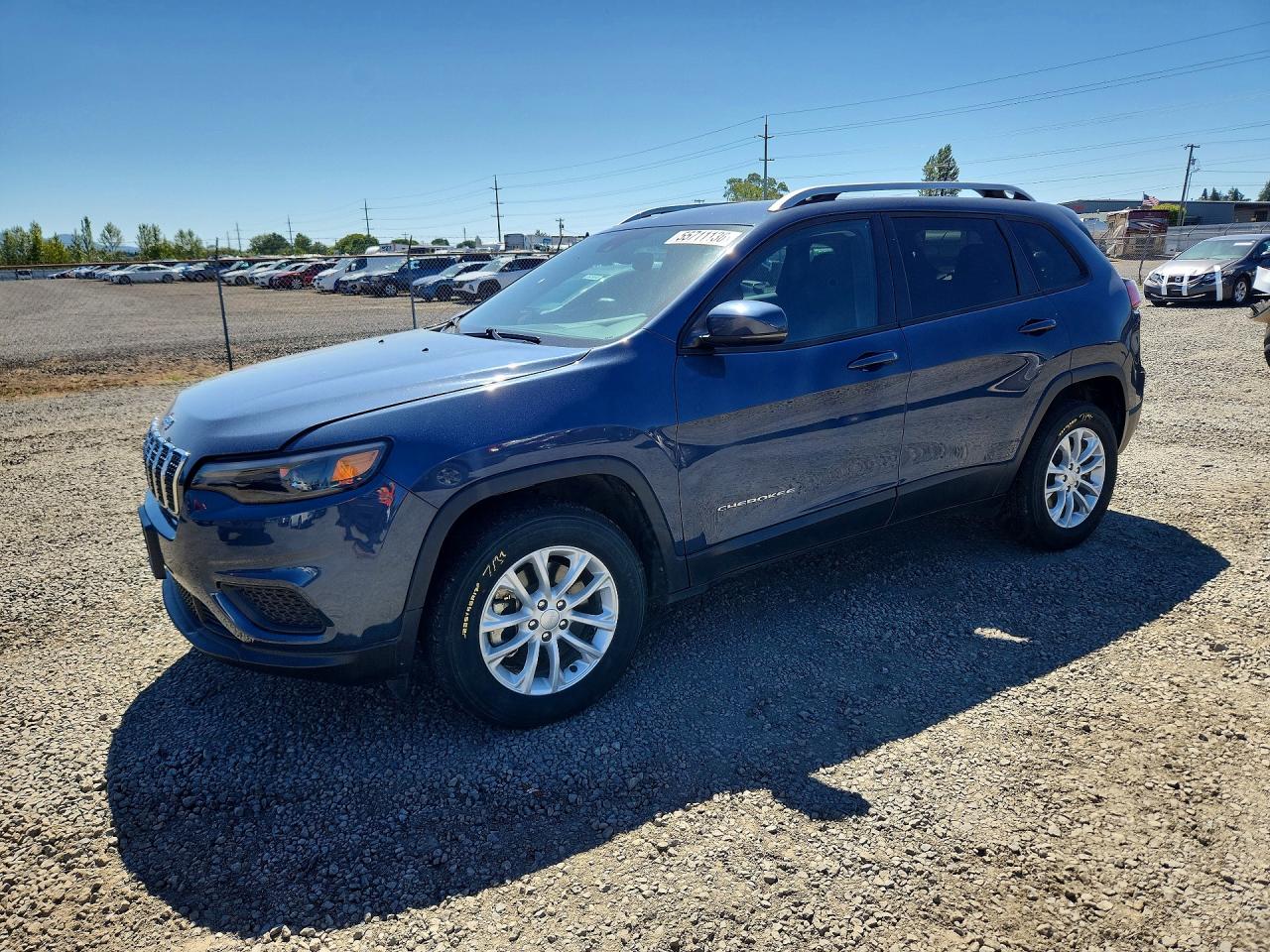 2021 Jeep Cherokee Latitude, VIN 1C4PJMCB7MD201568 — Днище