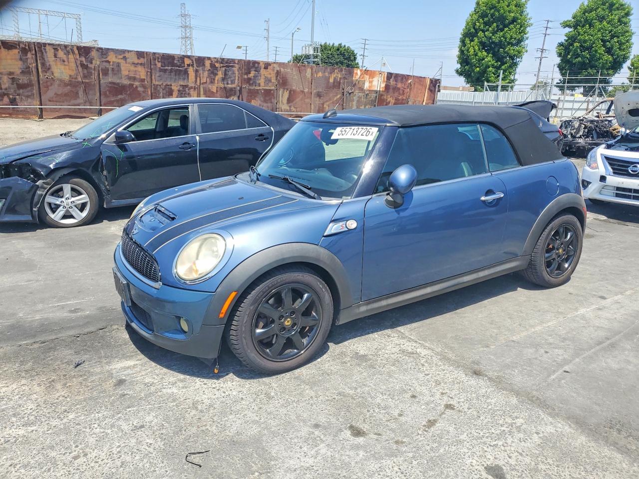 2010 MINI Convertible S, VIN WMWMS3C56ATZ85440 — Обычный износ