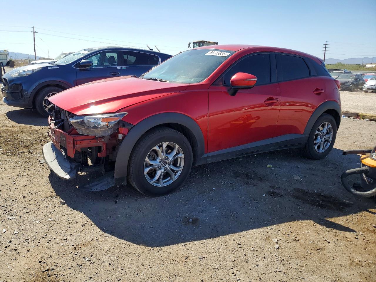 2016 Mazda CX-3 Touring, VIN JM1DKBC75G0124937 — Front end