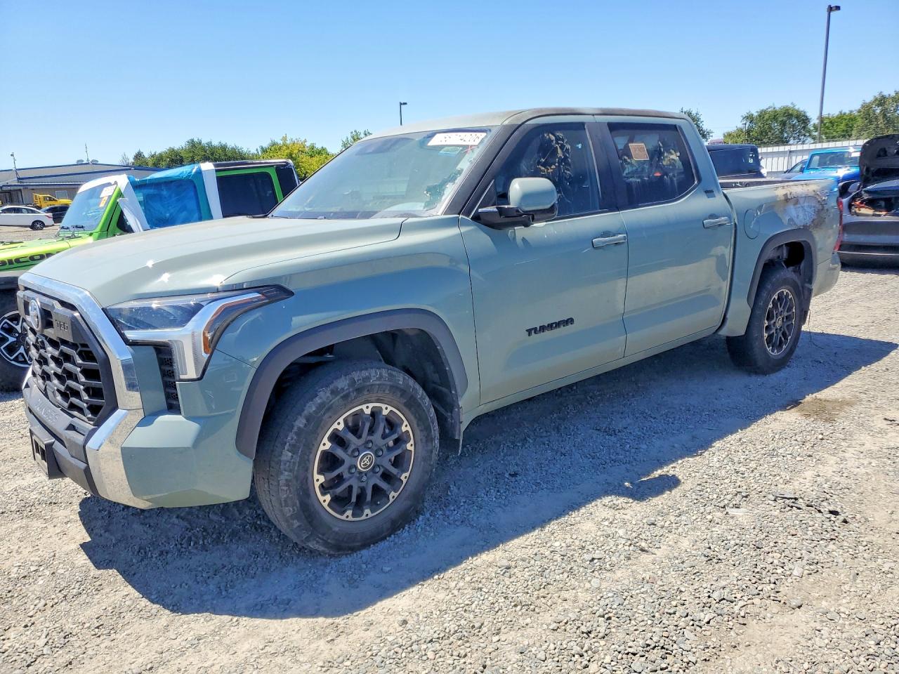 2024 Toyota Tundra SR5, VIN 5TFLA5DB4RX180817 — Burn