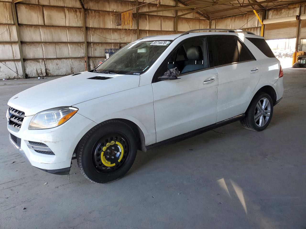 2014 Mercedes-Benz M 350, VIN 4JGDA5JB2EA302141 — Front end