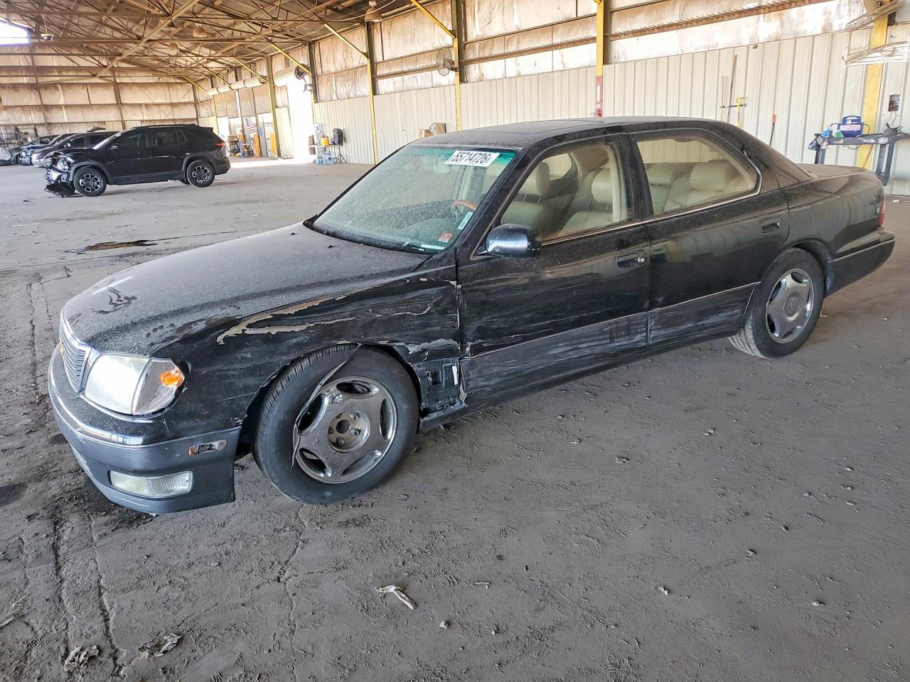 1999 Lexus LS 400, VIN JT8BH28F4X0152832 — Front end