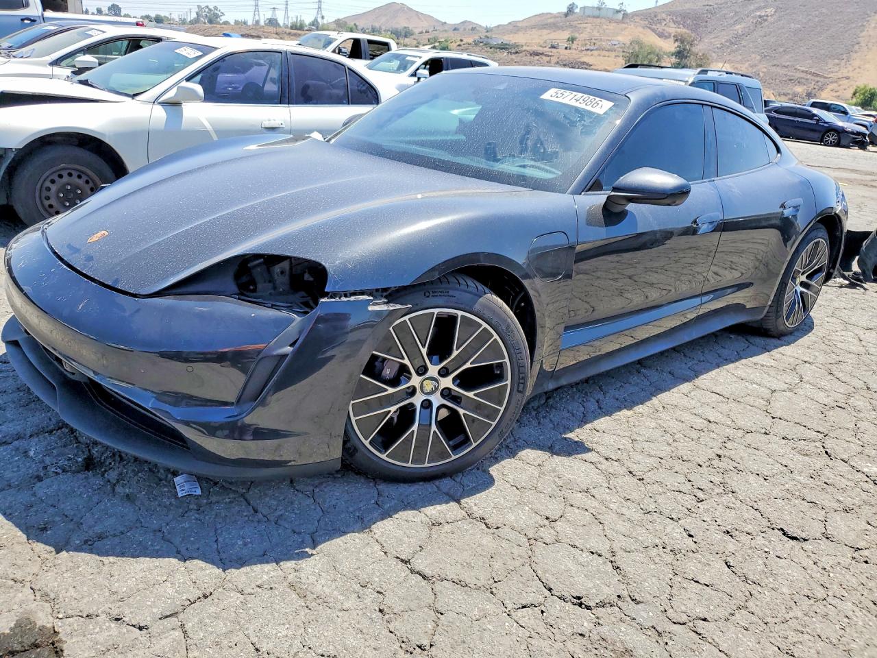 2022 Porsche Taycan, VIN WP0AA2Y12NSA11980 — Front end