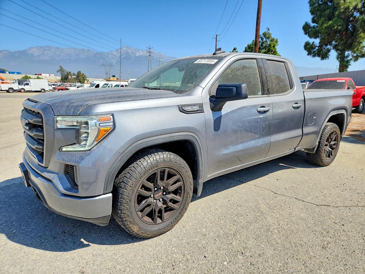 2022 GMC Sierra 1500 Elevation, VIN 1GTR9CED8NZ171477 — Rear end