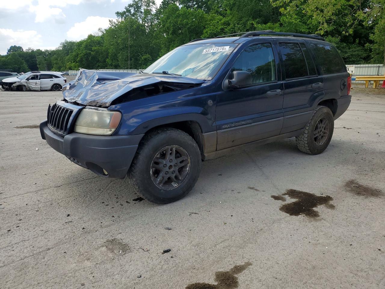2004 Jeep Grand Cherokee Laredo, VIN 1J4GW48N64C374194 — Перед
