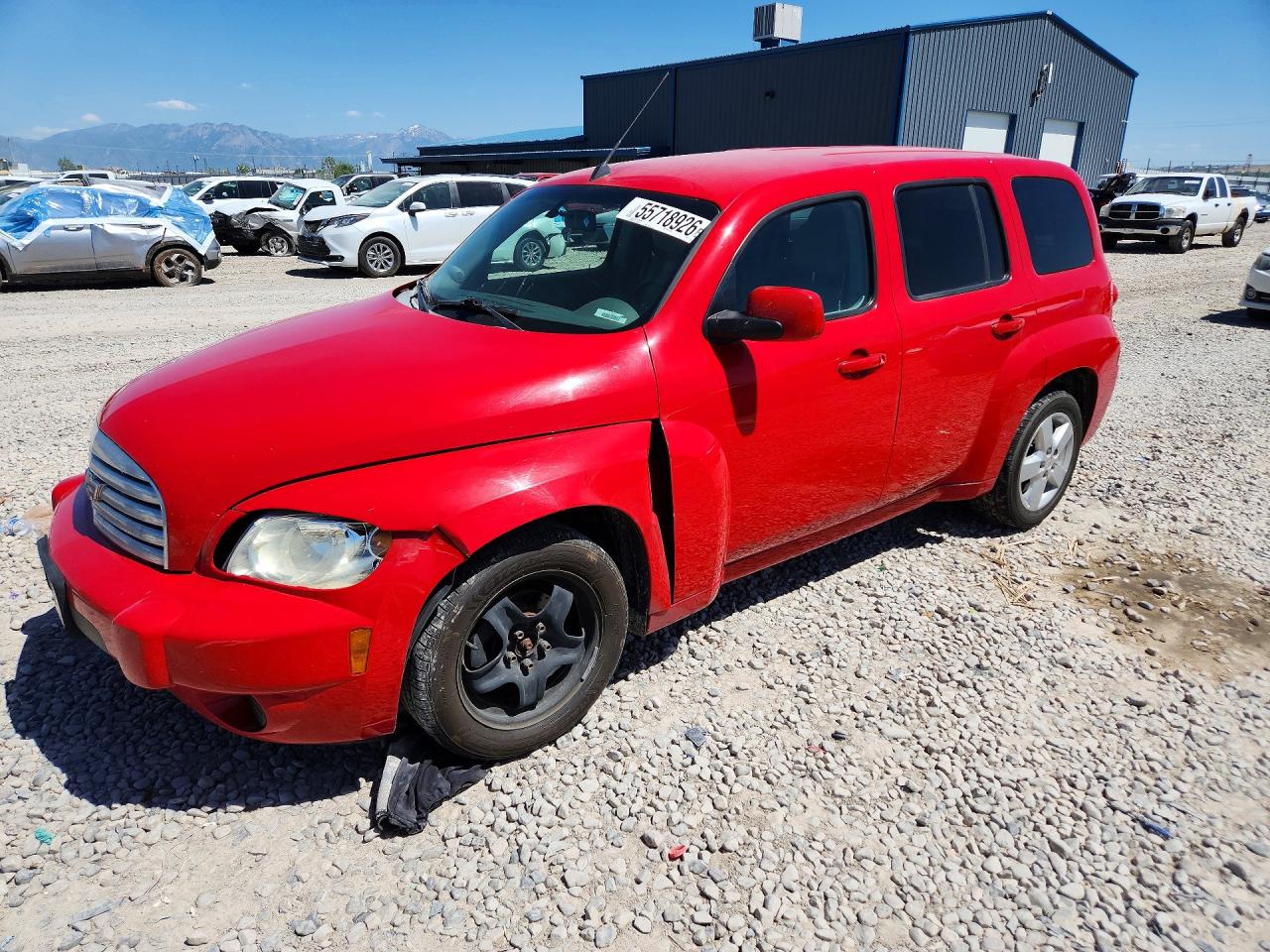 2010 Chevrolet HHR 1LT, VIN 3GNBABDB4AS626942 — Front end