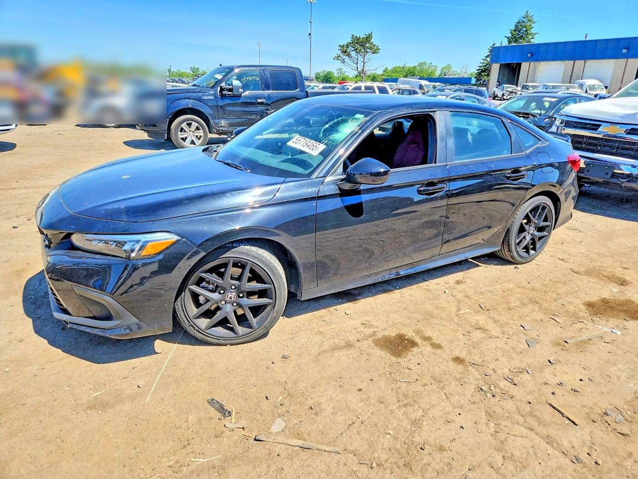 2024 Honda Civic Si, VIN 2HGFE1E58RH472043 — Side