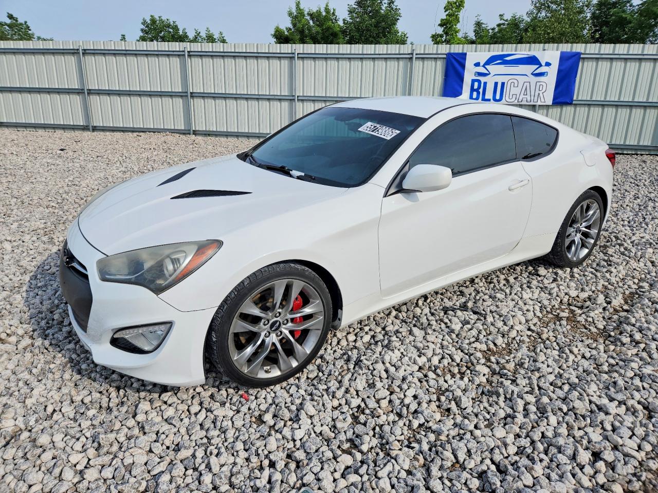 2013 Hyundai Genesis Coupe R-Spec, VIN KMHHU6KJ2DU080542 — Normal wear