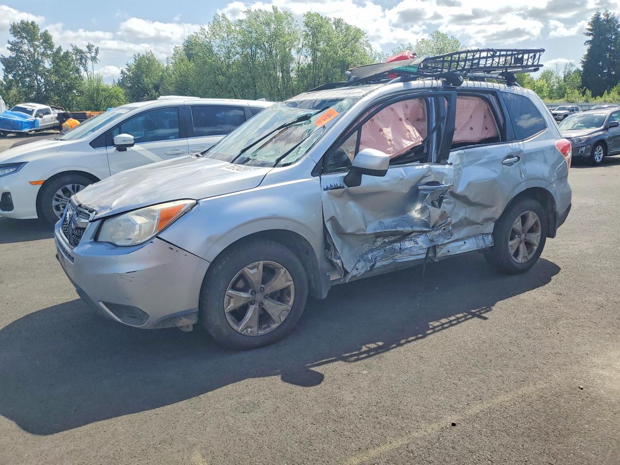2014 Subaru Forester Premium, VIN JF2SJAGC6EH538899 — Rollover