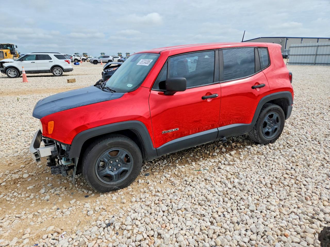 2019 Jeep Renegade Sport, VIN ZACNJAAB8KPK37967 — Перед