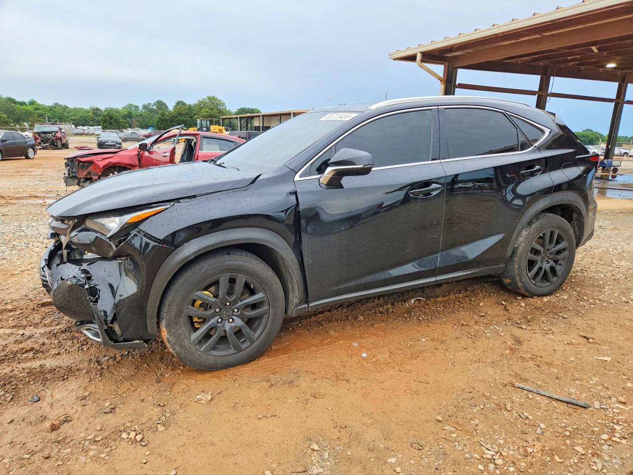 2016 Lexus NX 200t, VIN JTJYARBZ3G2040603 — Front end