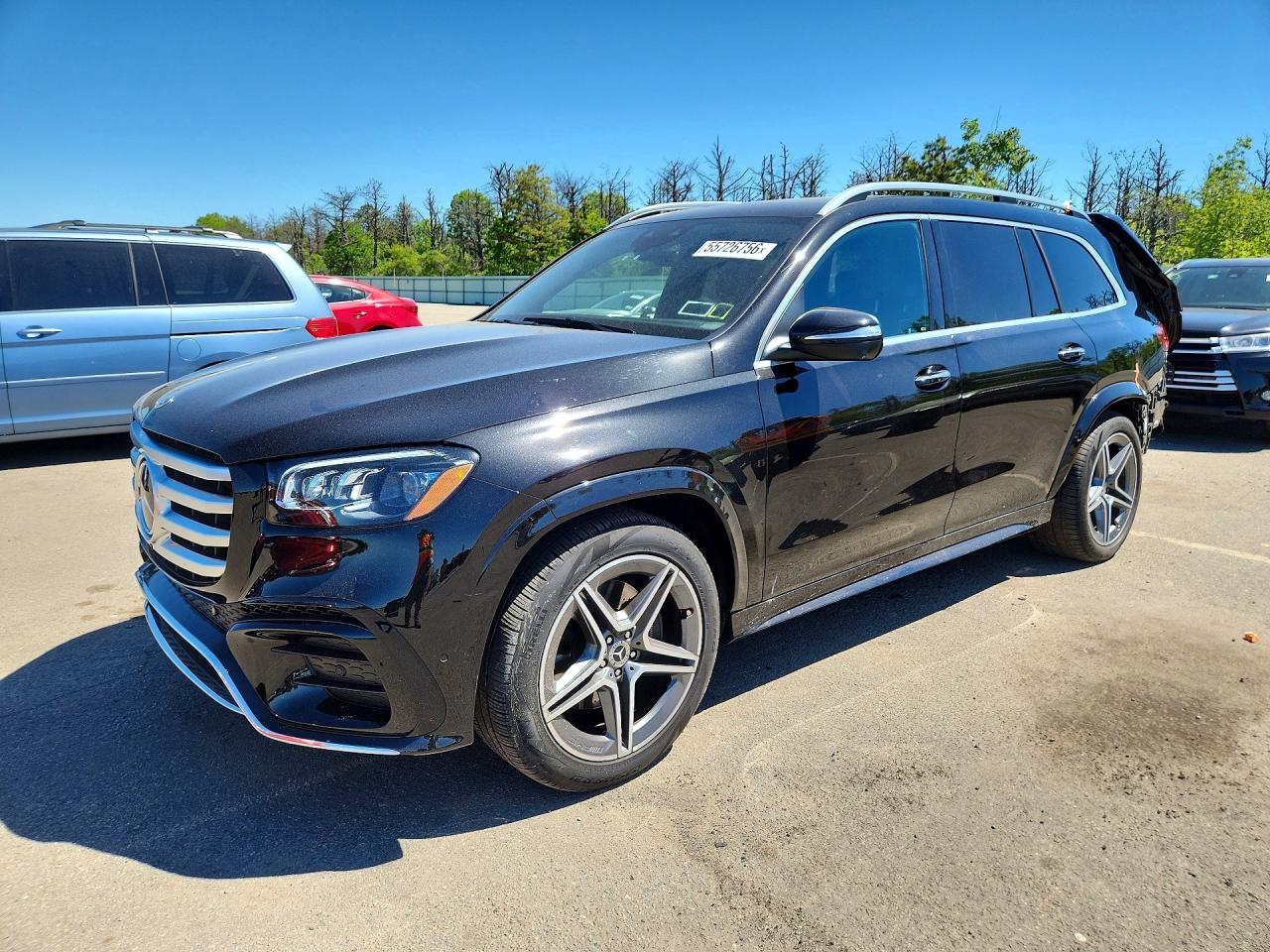 2024 Mercedes-Benz GLS 450, VIN 4JGFF5KE9RB113845 — Rear end