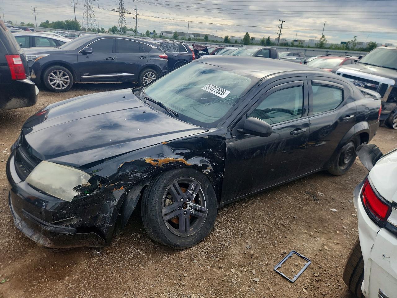 2010 Dodge Avenger R/T, VIN 1B3CC5FBXAN184184 — Перед