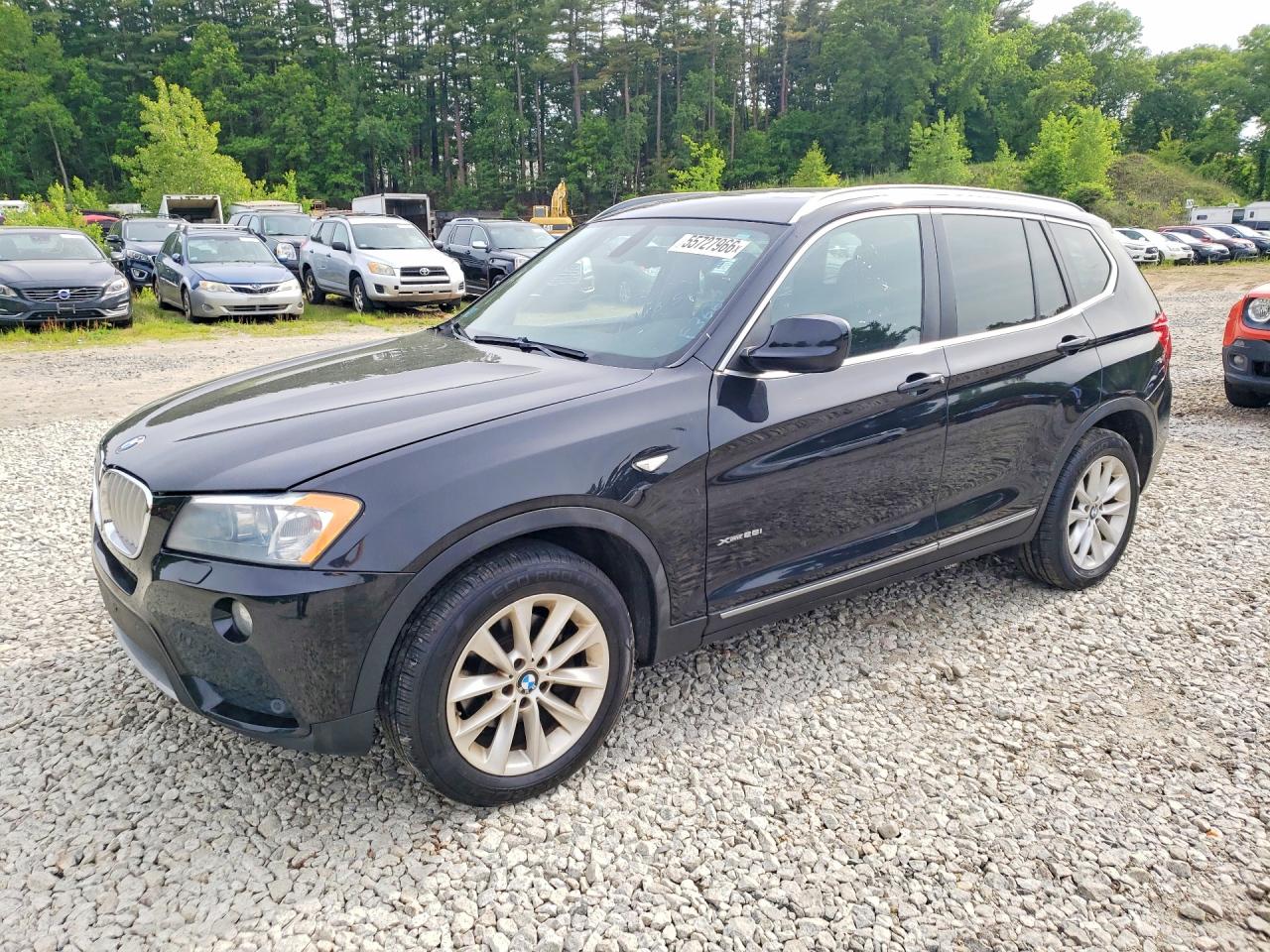 2012 BMW X3 28i, VIN 5UXWX5C50CL719485 — Мелкие вмятины и царапины
