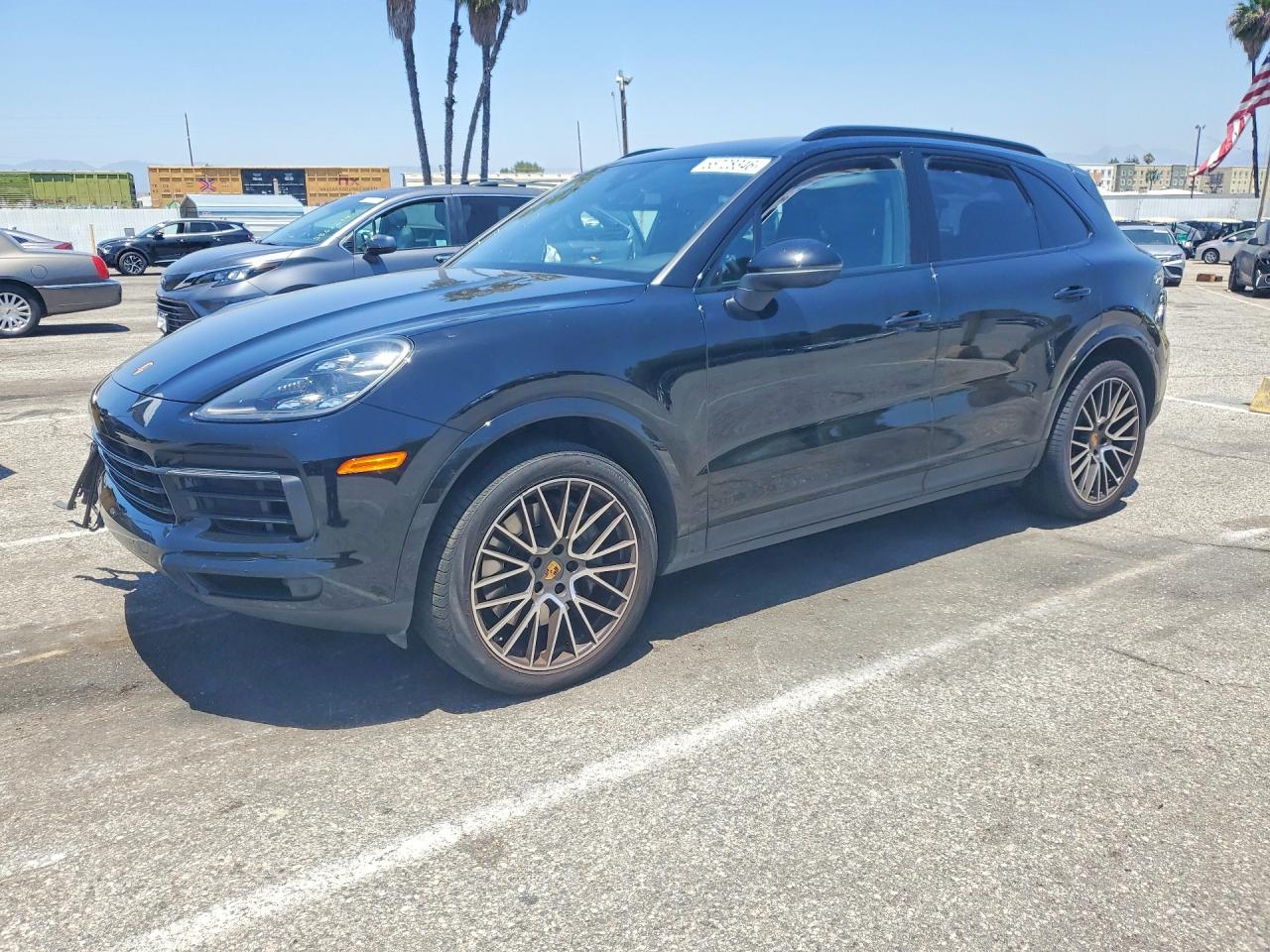 2021 Porsche Cayenne S, VIN WP1AB2AYXMDA27704 — Auction photo