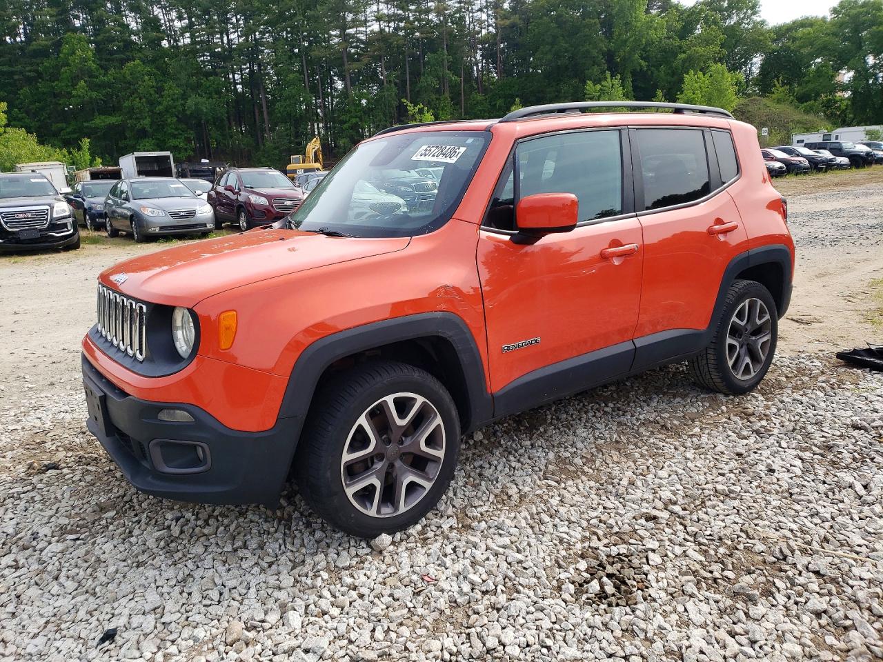 2015 Jeep Renegade Latitude, VIN ZACCJBBT1FPB92920 — Minor dents and scratches