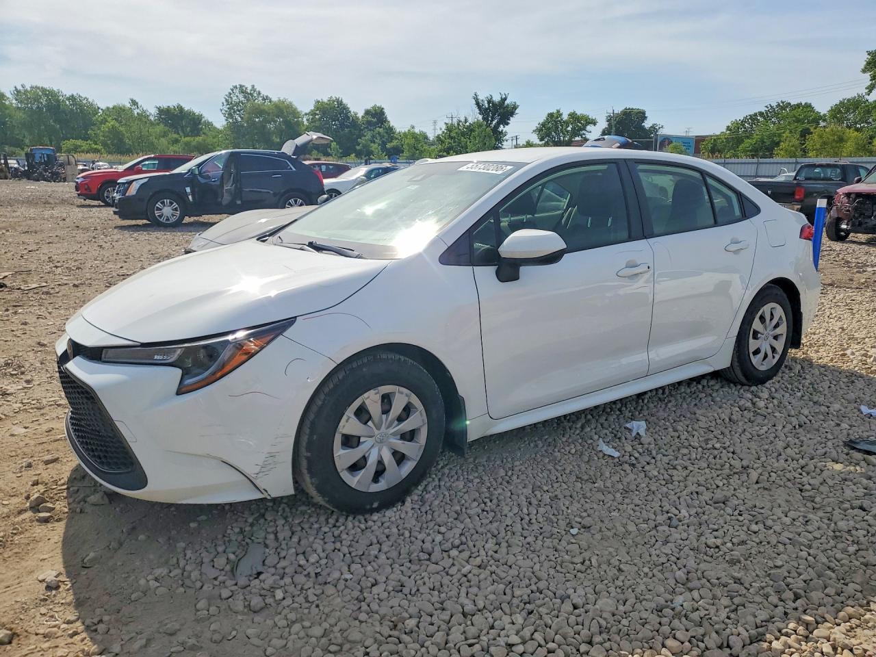 2020 Toyota Corolla L, VIN JTDDPRAE3LJ014310 — Rear end